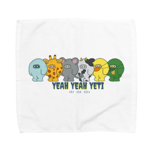 YEAH YEAH YETI Towel Handkerchief