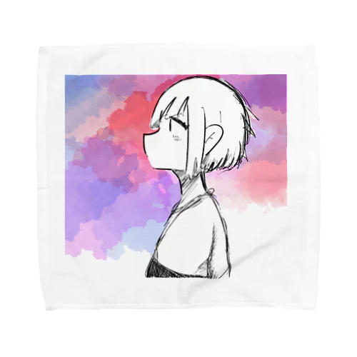 水彩 Towel Handkerchief