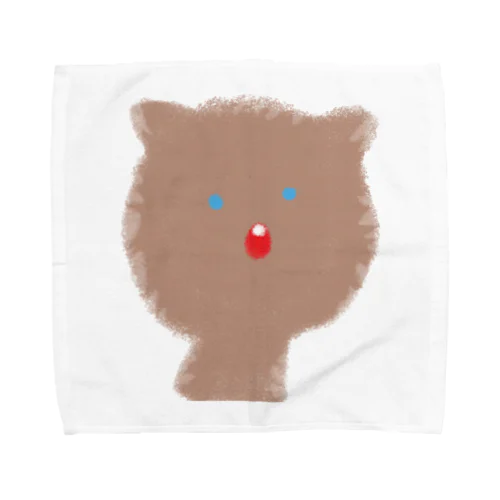 フワネコ「お」 Towel Handkerchief