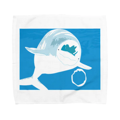 シロイルカ Towel Handkerchief