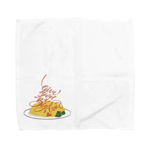 omlet. Towel Handkerchief