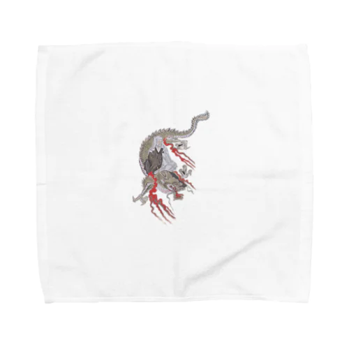 道元禅師・猛虎調伏 Towel Handkerchief