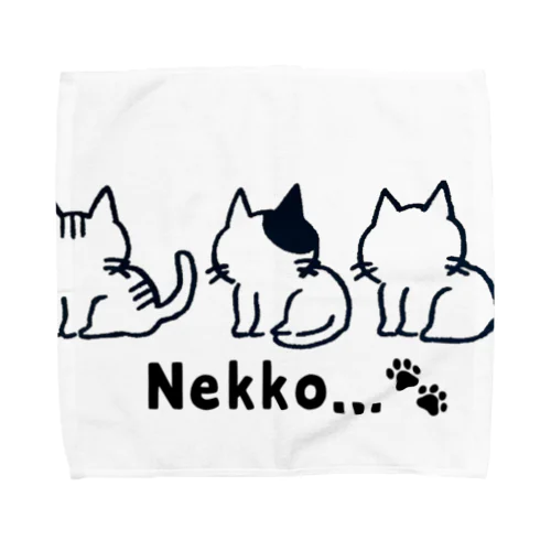 Nekko...🐾 Towel Handkerchief