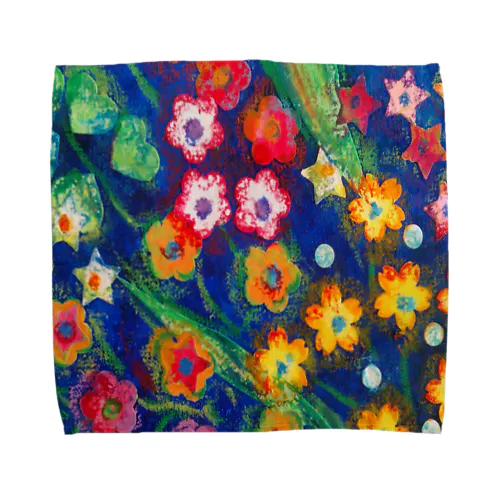 花-青 Towel Handkerchief