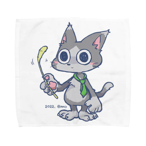 ぬこ01 Towel Handkerchief