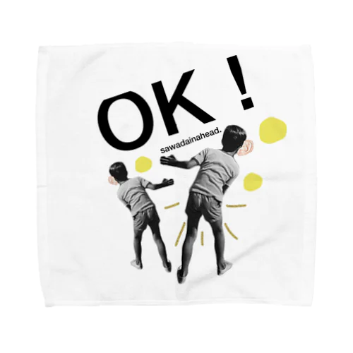 澤田の頭の中シリーズ @OK Towel Handkerchief