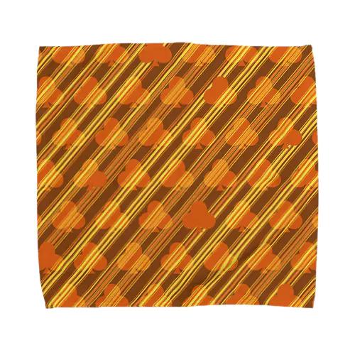 ストライプ(クローバー) Towel Handkerchief