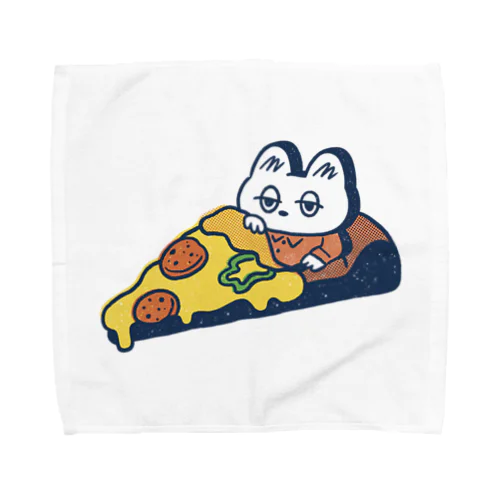 BA / Pizza bed (色付） タオルハンカチ
