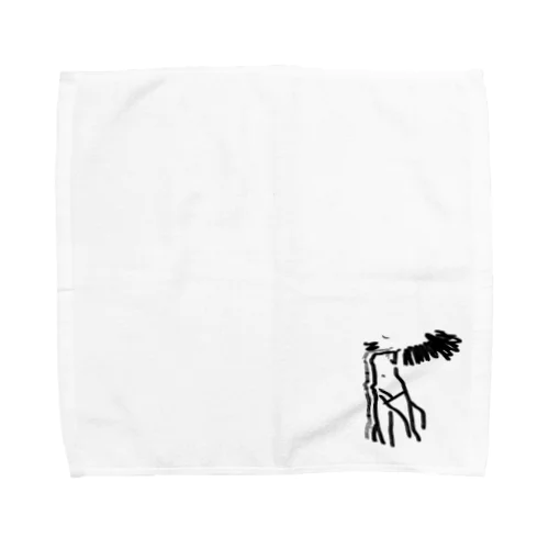 残像のニケ Towel Handkerchief