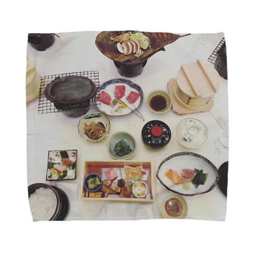 今日の夜ご飯！ Towel Handkerchief