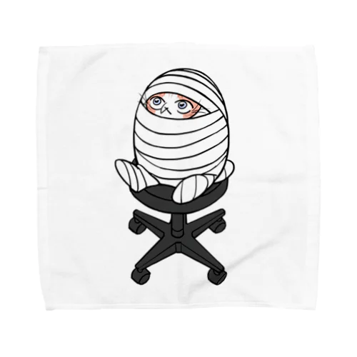 骨折君(通院スタイル) Towel Handkerchief