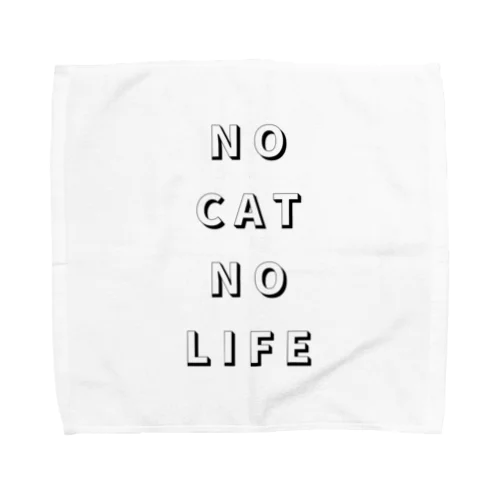 猫がいないと生きていけない（英語ver.） Towel Handkerchief