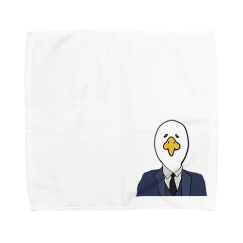嘴男(くちばしおとこ) Towel Handkerchief