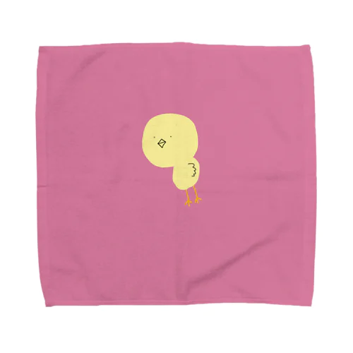 ぴよ(ぴんく) Towel Handkerchief