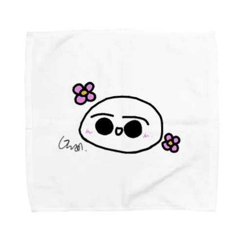 しらたまのもちもちグッズ Towel Handkerchief