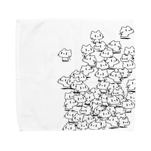 どどねこ-たくさん- Towel Handkerchief