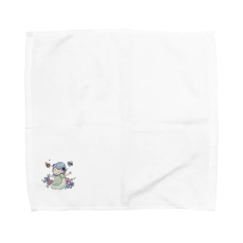 紫陽花の子 Towel Handkerchief