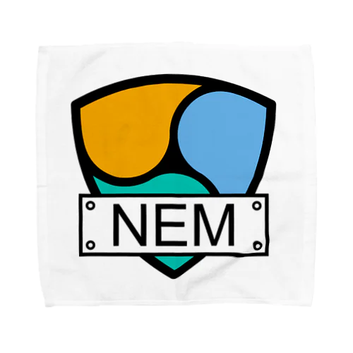 仮想通貨グッズ　NEM（ネム） タオルハンカチ