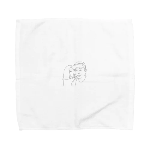 憧れの2人 Towel Handkerchief