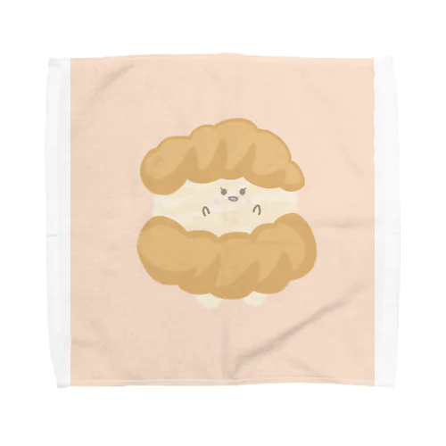 シュークリームのくりむちゃん Towel Handkerchief