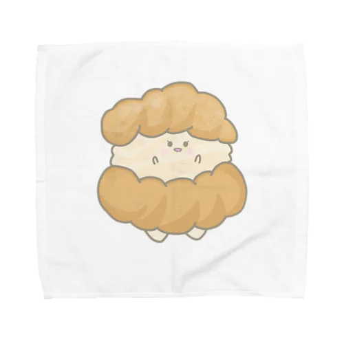 シュークリームのくりむちゃん Towel Handkerchief