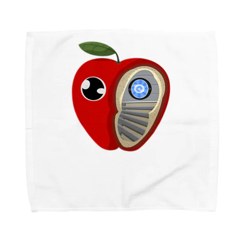 フルロボ りんご Towel Handkerchief