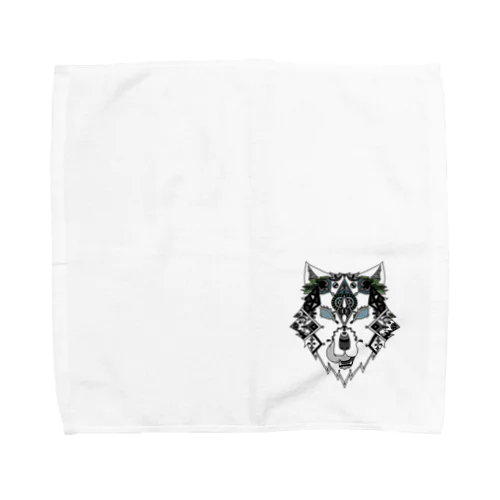 El lobo Towel Handkerchief