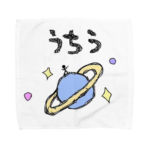 ゆる〜い宇宙 Towel Handkerchief