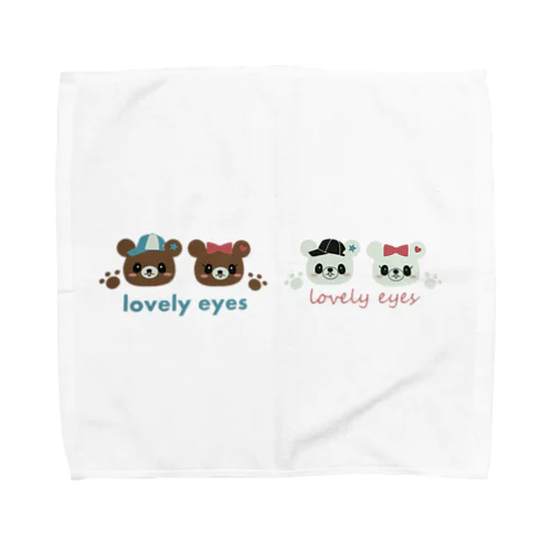 lovery eyes Towel Handkerchief