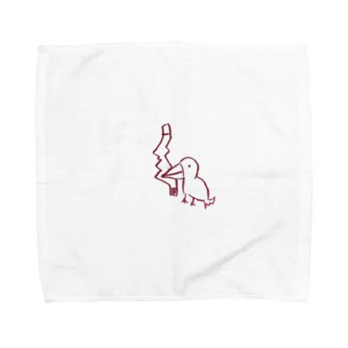 キツツキトラップリップ Towel Handkerchief