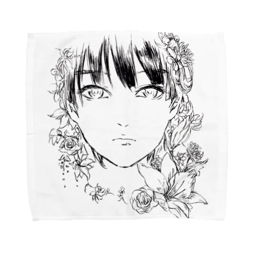 筆百合 Towel Handkerchief