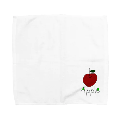 りんごハンカチ Towel Handkerchief