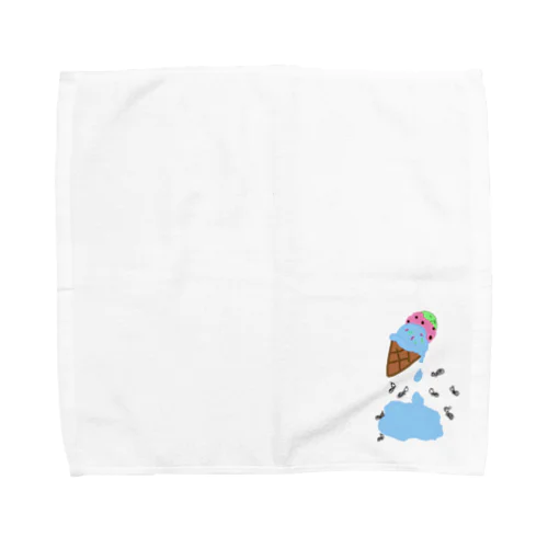 アイスたべるのアリ？ Towel Handkerchief