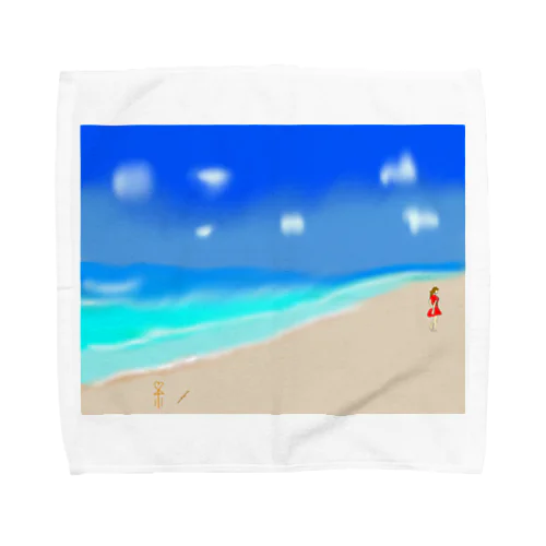 夏の淡い初恋 Towel Handkerchief