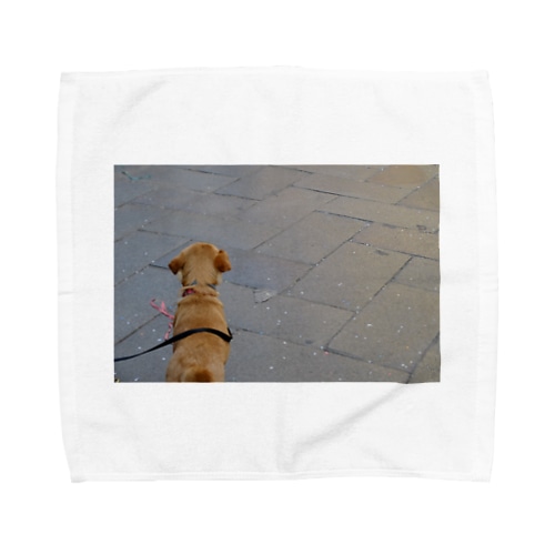イタリアで見かけたワンちゃん Towel Handkerchief