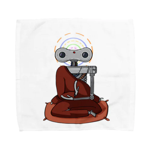 Robot 悟り Towel Handkerchief