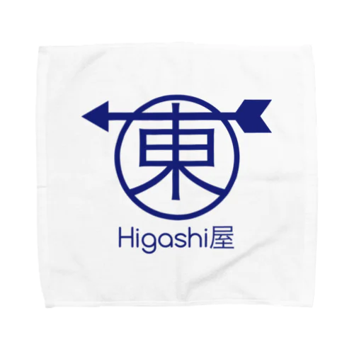 Higashi屋ロゴアイテム Towel Handkerchief