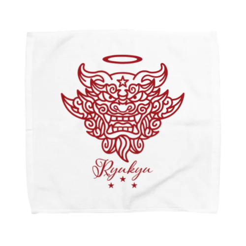Ryukyu赤 Towel Handkerchief