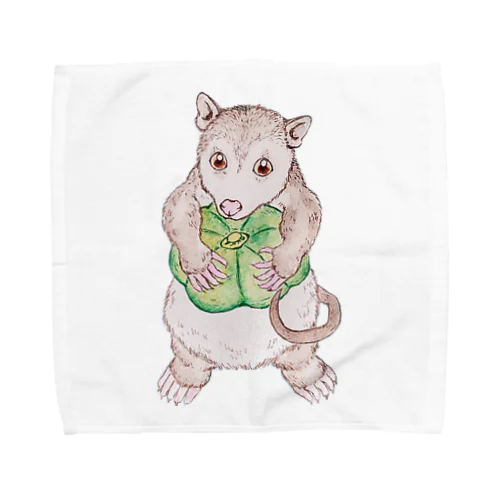 カボチャの運び屋です（背景無し） Towel Handkerchief