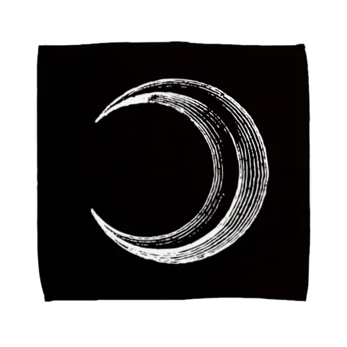 月（Moon） Towel Handkerchief