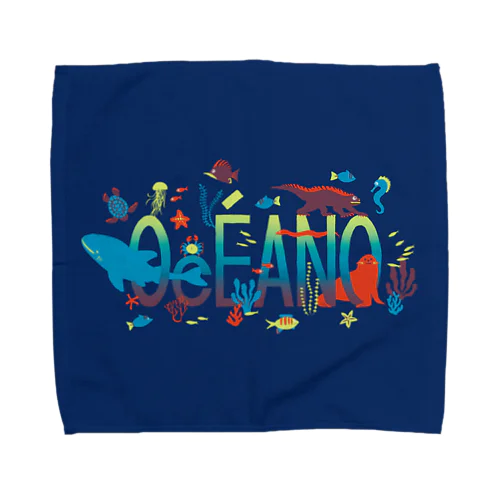 El Océano Towel Handkerchief