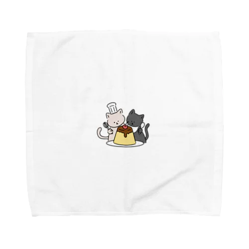 Cat patissier Towel Handkerchief
