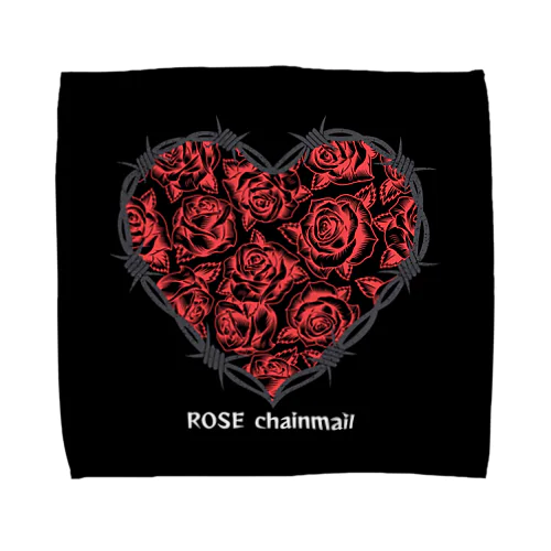 rose-heart Towel Handkerchief