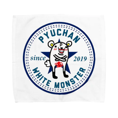 星のマークのピューちゃん Towel Handkerchief