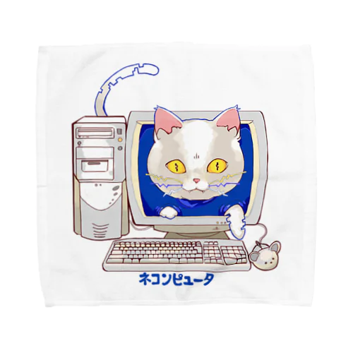 ネコンピュータ Towel Handkerchief