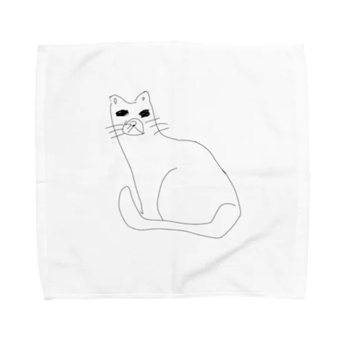 ねこ Towel Handkerchief