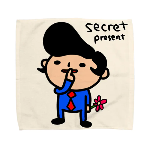 ナイショ。 Towel Handkerchief