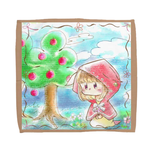 あかずきんちゃん Towel Handkerchief