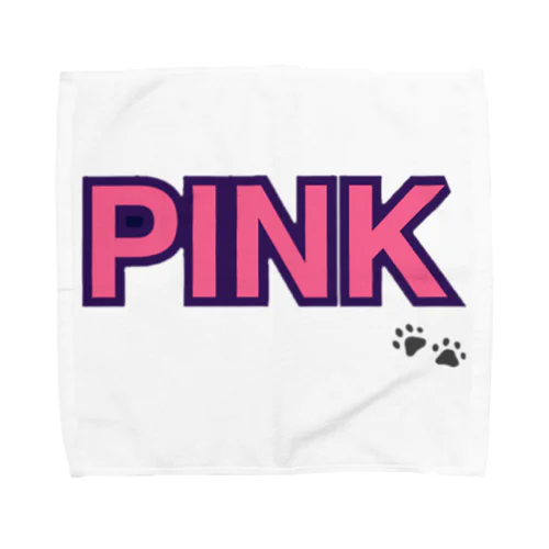 PINK Towel Handkerchief