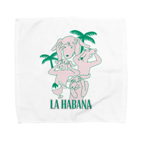 ハバナ（犬）🌴 Towel Handkerchief